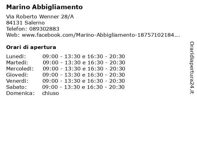marino abbigliamento